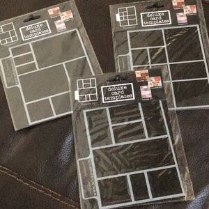 🏷 New want 2 Scrap Deluxe Card Templates 4.25x5.5” bundle of 3